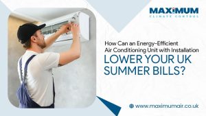 air conditioning unit with installation