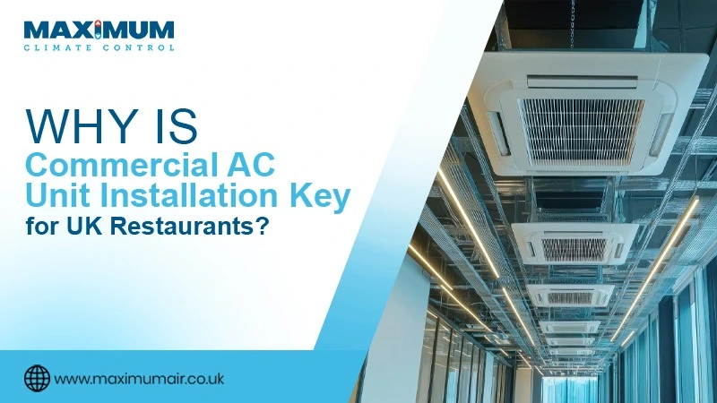commercial AC unit installation