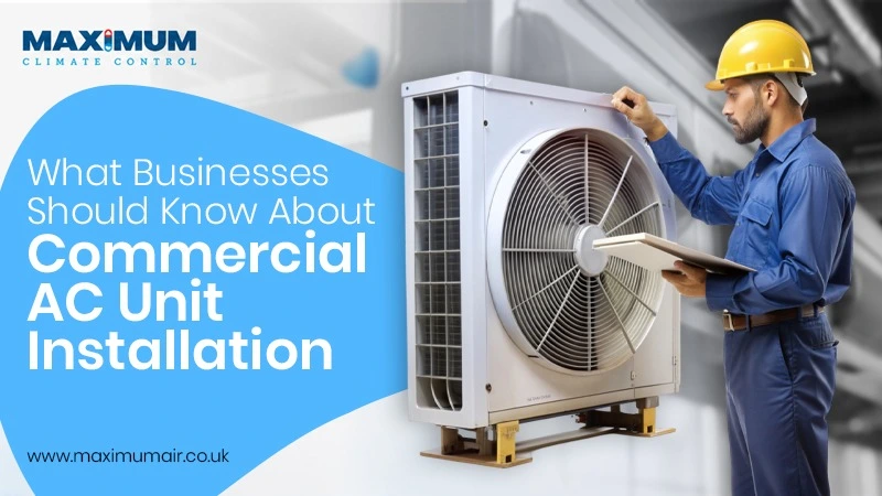 Commercial AC Unit Installation
